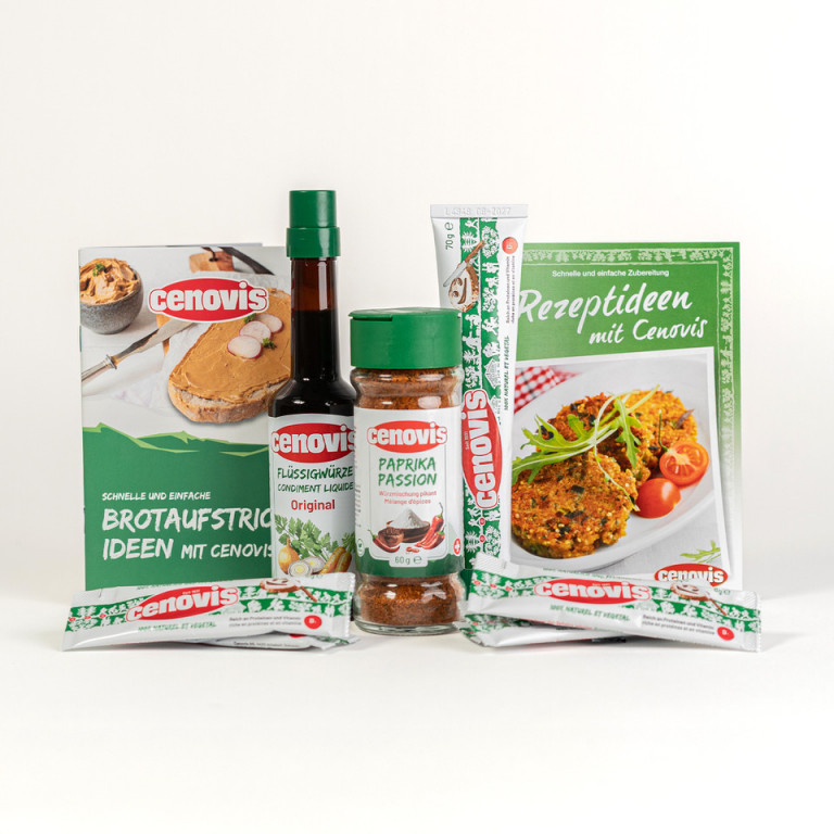 Cenovis Probierset mit Cenovis Paprika Passion Würzmischung 